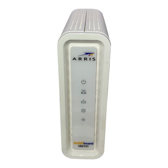 ARRIS SURFboard SB6141 8x4 DOCSIS 3.0 Cable Modem (with AC and Cat5) - Picture 3 of 7